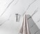 COLINCH Waterproof Adhesive Wall Hooks Double Hook Bathroom Hanger for Shower Kitchen RV No Drill Plastic Hooks for Razors Loofahs Towels 4 Pack Sandra Series