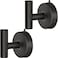 DGYB Large Suction Cup Hooks Black Stainless Steel Suction Shower Hooks for Loofah Set of 2 Towel Hook 11 Lb No Drill Hook for Bathroom