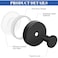 Dntorx Vacuum Suction Cup Hooks 4 Pack Stainless Steel Suction Hook for Shower Bathroom Towel Hooks Shower Hooks Holders Hanging Towels Loofah Robe CoatBlack
