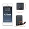 FOTYRIG Adhesive Towel Hooks No Drill Wall Hooks Stick on Wall Hangers Shower Hooks for Inside Shower Bathrooms Kitchen Door Black 4 Packs