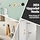 Hcirtnawi Suction Cup Hooks for Shower Bathroom Waterproof Stainless Steel Towel Hooks 15 Lb Capacity Gold2