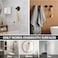 Hcirtnawi Suction Cup Hooks for Shower Bathroom Waterproof Stainless Steel Towel Hooks 15 Lb Capacity Gold2