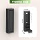 VINHOLD HeavyDuty Square Folding Wall Hooks Sturdy Zinc Alloy Foldable Coat Hooks for Hanging Towel Coat Hat Backpack Key Black Towel Hooks Wall Mount Hanger for Bathroom Kitchen Hotel Office 2 Pack