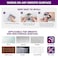 JOMOLA Brushed Stainless Steel Shower Bathroom Hooks No Drill AdhesiveFree Suction Cup Hardware Rustproof Waterproof Metal Wall Mount for Towel Robe DamageFree 4Pack