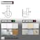 JQK Self Adhesive Towel Hook Chrome No Drill Stick on Coat Robe Clothes Wall Hook for Bathroom Kitchen Garage 2 Pack 304 Stainless Steel Polished Steel ATH110CHP2