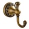 Leyden Antique Brass Towel Hook Bathroom Robe Hooks Wall Mounted Retro Single Door Coat Clothes Hanger