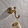 Leyden Antique Brass Towel Hook Bathroom Robe Hooks Wall Mounted Retro Single Door Coat Clothes Hanger