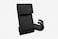 NELI Set of 2 Glass Wall Hooks Shower Screen Door Hooks Black