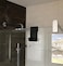 NELI Set of 2 Glass Wall Hooks Shower Screen Door Hooks Black
