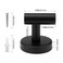 Ravinte Towel Hooks 2 Pack Black Bathroom Towel Hooks SUS 304 Stainless Steel Matte Black Coat Robe Clothes Holder