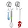 SANNO Double Suction Hooks Suction Cups Vacuum Hook for Flat Smooth Wall Surface Towel Robe Bathroom Kitchen Shower Bath Coat Stainless Steel 2 Pack
