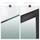 Simtive Extended Shower Door Hooks 10Inch Over Door Hooks for Bathroom Frameless Glass Shower Door Towel Hooks 2Pack Black
