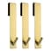 Simtive Extended Shower Door Hooks 7Inch Over Door Hooks for Bathroom Frameless Glass Shower Door Towel Hooks 3Pack Gold