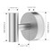 stusgo Silver Suction Cup Hooks for Shower Bathroom Kitchen Glass Door Mirror Tile Bath Robe Hook Holder for Hanging Waterproof Rustproof Suction Towel Hanger 4Pack
