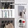 Vanloory Bath Towel Hooks 10 Pack Strong Self Adhesive CoatClothes Hooks No Drilling Sticky Hooks Heavy Duty 304 Stainless Steel Shower Wall Hook for Bathroom Kitchen BedroomMatte Black