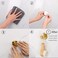Vanloory Bath Towel Hooks 4 Pack Self Adhesive Coat Hooks Sturdy No Drilling Robe Hook SUS 304 Stainless Steel Heavy Duty Clothes Hanger Wall Hooks for Bathroom Bedroom Kitchen 2 in Gold