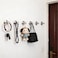 Vanloory Bath Towel Hooks 4 Pack Self Adhesive Coat Hooks Sturdy No Drilling Robe Hook SUS 304 Stainless Steel Heavy Duty Wall Hooks for Bathroom Bedroom Kitchen 2 in Brushed