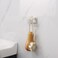 Vanloory Bath Towel Hooks10 Pack Self Adhesive Square Coat Hooks Sturdy No Drilling Robe Hook Heavy Duty Aluminum Clothes Hanger Wall Hooks for Bathroom Bedroom Kitchen 2 in Silver