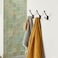 ZAUYX 2 Pack Oil Rubbed Bronze Hooks Decorative Heavy Duty Solid Large Coat Hooks for Towel Hanging Coats Robe Wall Mounted Towel Bags Door Back Bathroom Wall Hook