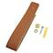ZZLZX 4PCS Artificial Leather Strap Hangers Wall Mounted Hooks for Towel Bathroom Kitchen Bedroom