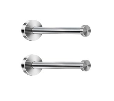 NELXULAS Brushed Stainless Steel Bath Towel Robe Hooks Single Super Heavy Duty Wall Mount Hook Coat Hook Fit for BedroomLiving Room Bathroom and Fitting Room Office 6 2 PCS