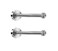 NELXULAS Brushed Stainless Steel Bath Towel Robe Hooks Single Super Heavy Duty Wall Mount Hook Coat Hook Fit for BedroomLiving Room Bathroom and Fitting Room Office 6 2 PCS