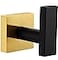 Angle Simple Towel Hook Black Gold Stainless Steel Bathroom Towel Holder Robe Hook Kitchen Towel Hanger Wall Mount