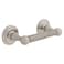 Franklin Brass Jamestown 1Pack Toilet Paper Holder Brushed Nickel Tissue Roll Holder for Bathroom Organization and Storage SpringLoaded Toilet Tissue Holder Wall Bathroom Accessories 9008SN