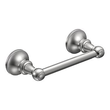 Moen Vale Chrome Double Post Pivoting Toilet Paper Holder Wall Mounted Toilet Tissue Holder DN4408CH