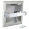 EZ-FLO EZFLO 15209 Recessed Bathroom Toilet Paper Holder and Roller Chrome