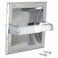 EZ-FLO EZFLO 15209 Recessed Bathroom Toilet Paper Holder and Roller Chrome