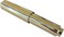 Simpatico 357041 Spring Loaded Plastic Replacement Toilet Paper Roller Polished Brass
