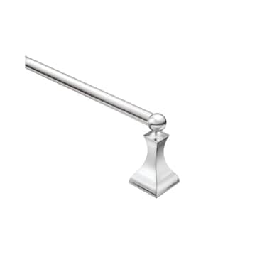 Moen DN8324CH Retreat Collection 24Inch Bathroom Single Towel Bar Chrome