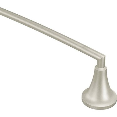 Moen YB5818BN Icon 18Inch Towel Bar Brushed Nickel