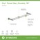 Symmons 353DTB18BBZ Dia 18 in Double Towel Bar in Brushed Bronze