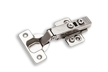 Berta 25Pack Full Overlay Frameless SoftClose European Hinges 110 3D Adjustable ClipOn Concealed Kitchen Cabinet Door Hinges with Screws Ideal for Modern Cabinets