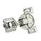 Rok Hardware 2 Pack Grass TEC 864 108 Degree 14 Overlay 3 Level Soft Close Screw On Compact Cabinet Hinge 04429A15 3Way Adjustment 45mm Screw Hole Pattern