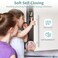 ELEBUILD 10 Pack 1 12 Overlay 3D Soft Close Hinges for Face Frame Kitchen Cabinet 3 Way Adjust Self Closing Concealed Cabinet Hinges105 Degree