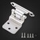 OMANSKO 10 Pack 5 Pairs 38 Inset Cabinet Door Hinges Satin Nickel Offset Self Closing Kitchen Cabinet Hinges Brushed Nickel Cabinet Hinges Semi Cupboard Variable Flush Cabinet Hinge