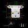 OMANSKO 10 Pack 5 Pairs 38 Inset Cabinet Door Hinges Satin Nickel Offset Self Closing Kitchen Cabinet Hinges Brushed Nickel Cabinet Hinges Semi Cupboard Variable Flush Cabinet Hinge