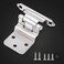 OMANSKO 10 Pack 5 Pairs 38 Inset Cabinet Door Hinges Satin Nickel Offset Self Closing Kitchen Cabinet Hinges Brushed Nickel Cabinet Hinges Semi Cupboard Variable Flush Cabinet Hinge