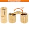 BENLIUDH 10mm Hidden Brass Barrel Hinges 180 Degree Opening Angle Cabinet Hinges for DIY Jewelry Box 1Hand 4 Pack