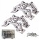 Bellairis 175 Heavy Duty Cabinet Hinges 2 Pair WideOpening Concealed Hydraulic Hinges for Trap Doors Thick Panels Garage Cabinets Soft Close Adjustable Frameless Hinge Set with Screws Storage Case