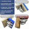 Bellairis 175 Heavy Duty Cabinet Hinges 2 Pair WideOpening Concealed Hydraulic Hinges for Trap Doors Thick Panels Garage Cabinets Soft Close Adjustable Frameless Hinge Set with Screws Storage Case