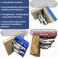 Bellairis 175 Heavy Duty Cabinet Hinges 2 Pair WideOpening Concealed Hydraulic Hinges for Trap Doors Thick Panels Garage Cabinets Soft Close Adjustable Frameless Hinge Set with Screws Storage Case
