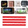 Homakover 2 Pcs 12 Inch Acrylic Hinge Transparent Plastic Continuous Piano Hinge SelfAdhesive Suitable for DIY Drawer Cabinet Furniture Display Stand 2 Pcs12 inch