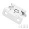 Ravinte Decor 4 Pack 2 Pair White Cabinet Hinges 12 inch Overlay Partial Wrap Around Door Hinges for Face Frame Self Closing White Face Mount Cupboard Hardware
