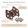 UNIQANTIQ HARDWARE Antique Copper Butterfly Hinges 2 x 1716 Pack of 2 Surface Mount Hinges for Cabinet Doors and Boxes UA262HAC 1