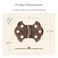 UNIQANTIQ HARDWARE Antique Copper Butterfly Hinges 2 x 1716 Pack of 2 Surface Mount Hinges for Cabinet Doors and Boxes UA262HAC 1