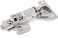 Berta 10 Pieces Half Overlay Soft Close Frameless Hinges 110 Degree 6Ways 3Cam Adjustment Concealed Kitchen Cabinet Door Hinges